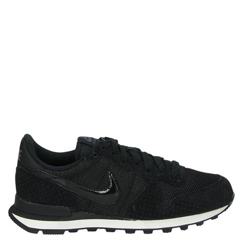 nike zwarte leren sneakers|Nike zwarte sneakers.